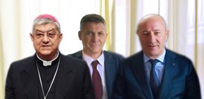 Il Presidente della Camera di Commercio di Napoli, Ciro FIOLA,  incontra l'Arcivescovo di Napoli Sua Eccellenza Rev.ma  card Crescenzio Sepe