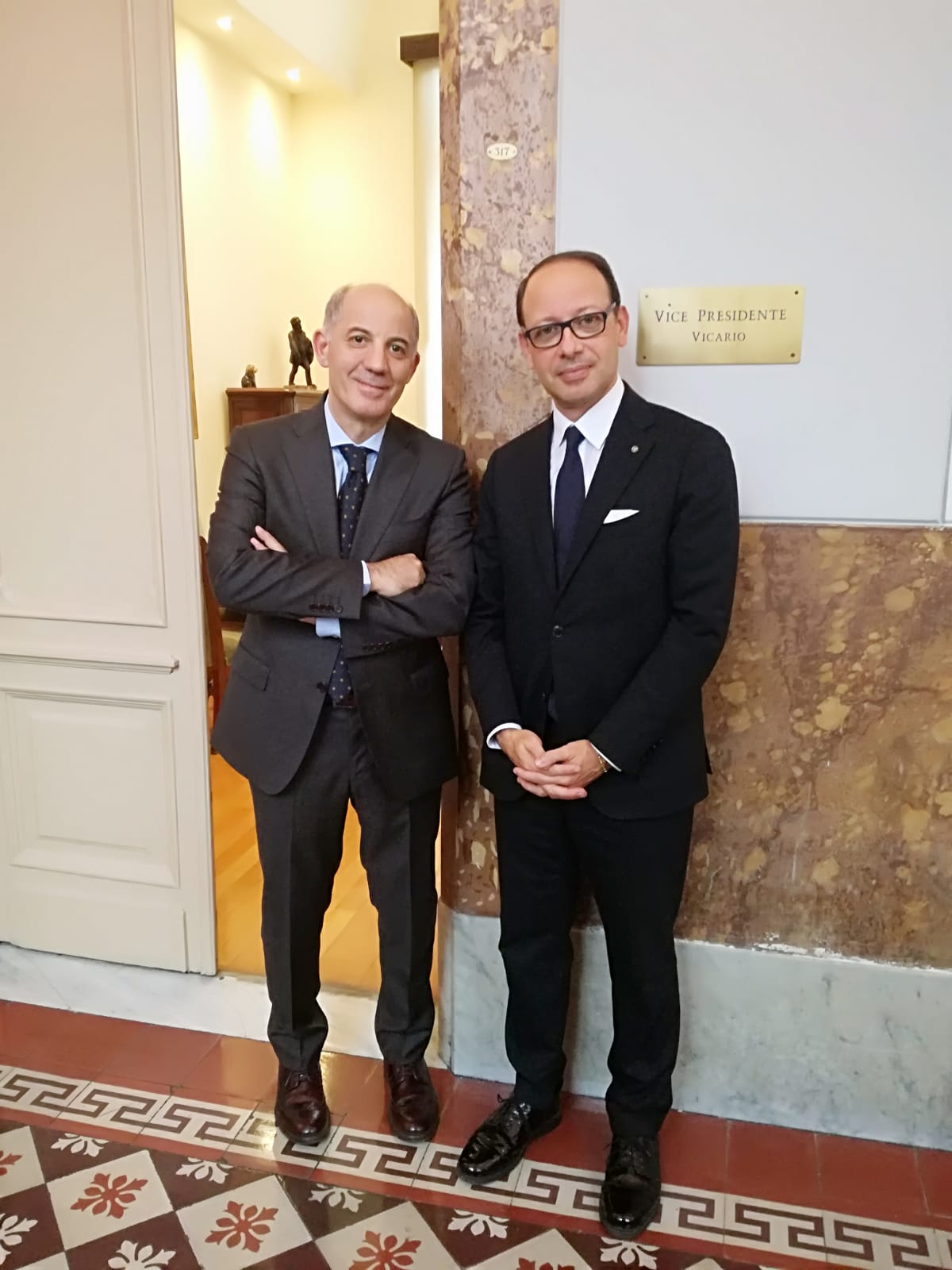 sinistra Angelo Fornaro - destra Fabrizio Luongo 